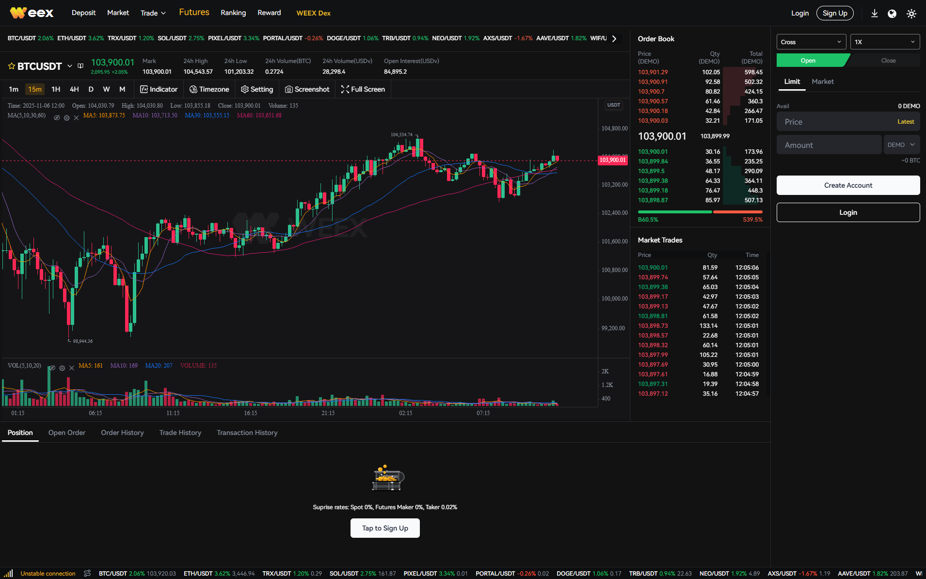 Weex Trade